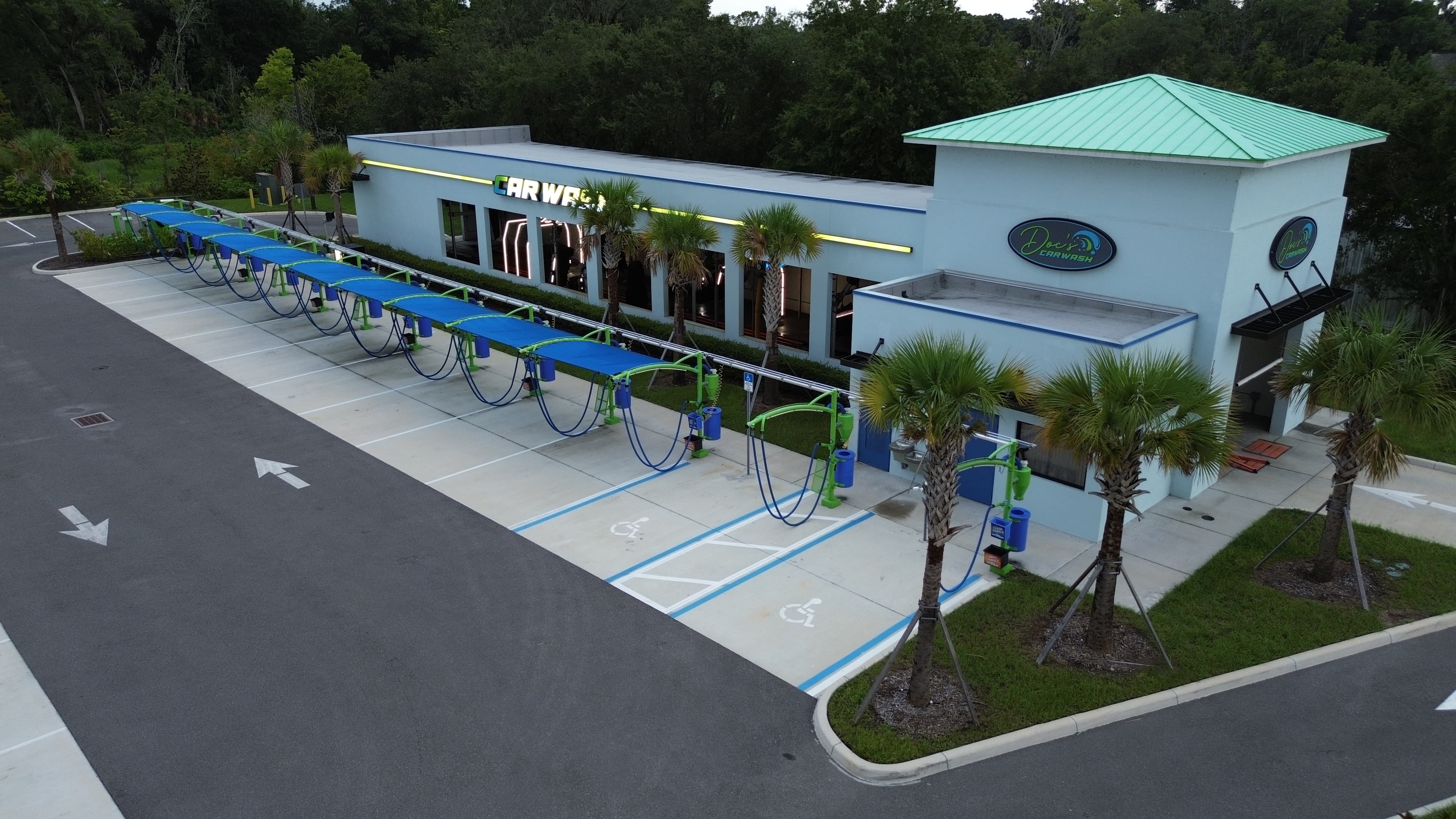 Operating self-serve car wash bays at a Southeast US site